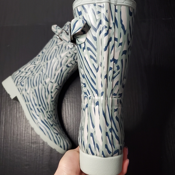 Hunter Printed Rubber Rain Boots - Picture 4 of 9